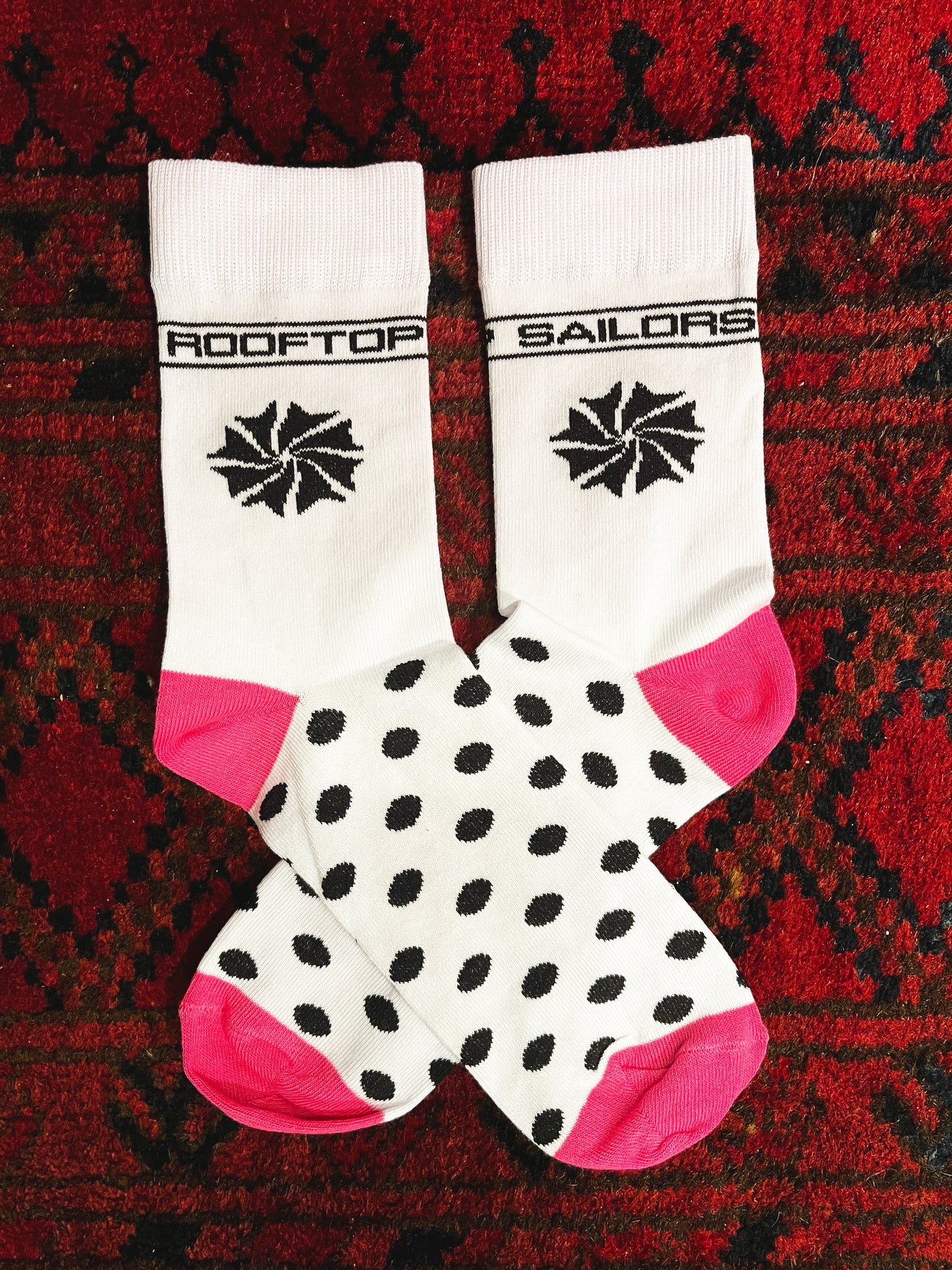 Sailor Socks (Black & White)